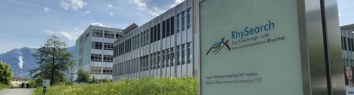 Forschungszentrum rhysearch von aussen fotografiert